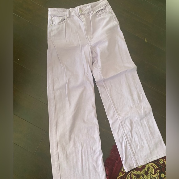 Lilac Straight Leg Pants - Picture 1 of 2